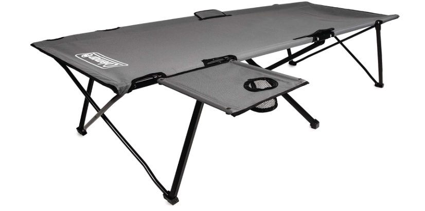 Coleman Camping Cot with Side Table