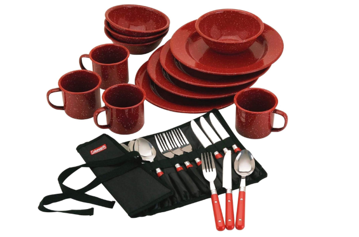 Coleman Enamelware Dinnerware Set