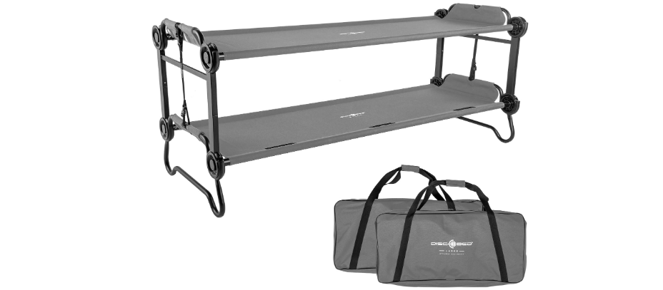 Disc-O-Bed Large with Side Organizers